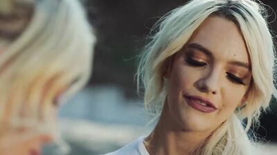Wicked - HOT Lesbian Blonde Facesitting And Eating Each Other Out