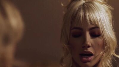 Wicked - HOT Lesbian Blonde Facesitting And Eating Each Other Out