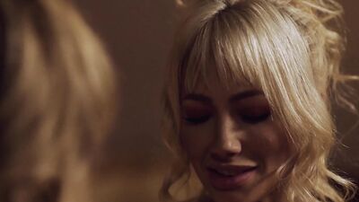Wicked - HOT Lesbian Blonde Facesitting And Eating Each Other Out
