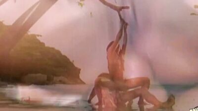 She wanted to make their vacation special by letting him fuck her in the ass