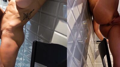 Busty FIT HOTWIFE Fucks A Stranger At A Hotel