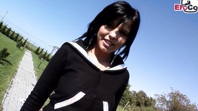 small tits brunette teen get pov anal