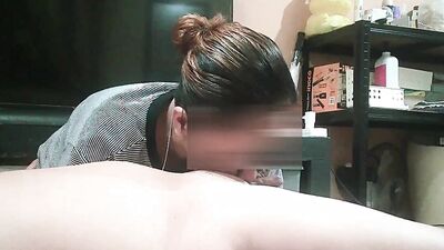 A Happy Ending Blow Job During Massage