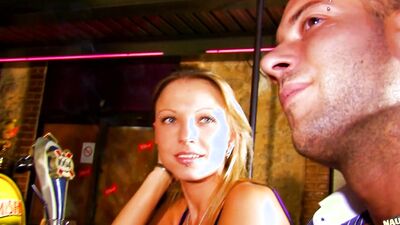 Hung guy makes young redhead stripper squirt dry and fucks her ass