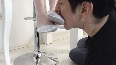 foot licking