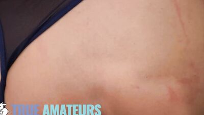 TRUE AMATEURS - Winona Riley Starts To Seduce Her BF By Taking Off Her Clothes While Dancing