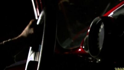 MILF gets her pussy licked and fucked by a car enthusiast