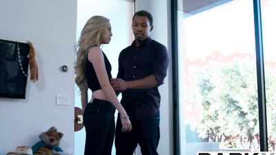 Petite Blonde Fucks BBC Lover At Family Home - Lyra Law - DarkX