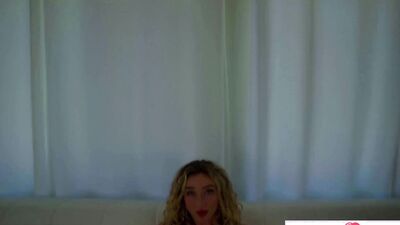 Blonde Babe Gets Her Face And Throat Messed Up With Cock