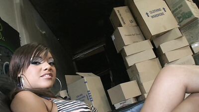 Buxom Catalina Taylor Stuffs Her Poon With Thick Throbbing Cock