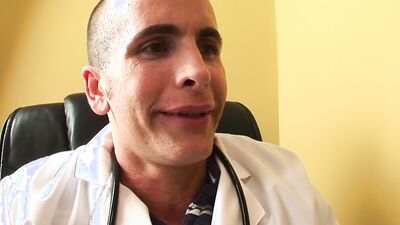 The doctor prescribed sex therapy and the beautiful brunette was thrilled to take it