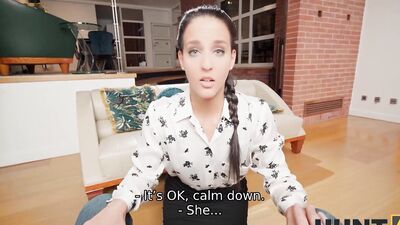 HUNT4K. In the Hands of La Pianiste Cock Seems Bigger