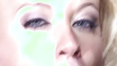 Lucky guy has hardcore sex with this horny blonde girl and cums inside her pussy
