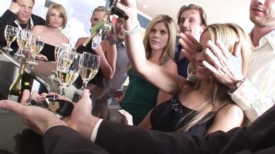 August Hosts A Super Slutty Suburban Sex Party