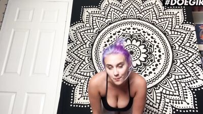 Indica Monroe Is Bored & Starts Pleasuring Herself In Lockdown - DOEGIRLS