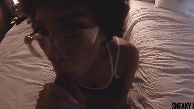 Sneaky Link Chronicles - Slim Thick Redbone Nerd Links Up!