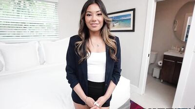 PropertySex Petite Tight Pussy Real Estate Agent Fucked Hard By Homebuyer's Big Dick