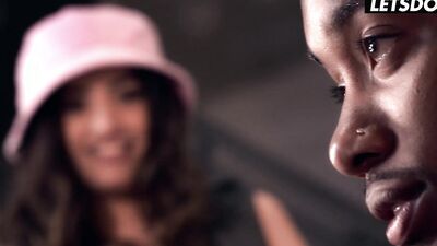 Big Ass Teen Penelope Cross Gets Banged By BBC After Distracting Him From His Game - HORNY HOSTEL