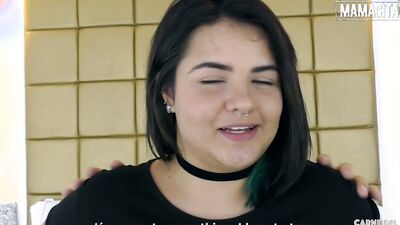 Colombian Slut Xiomara Soto Oiled & Fucked Then Facialized - CARNE DEL MERCADO