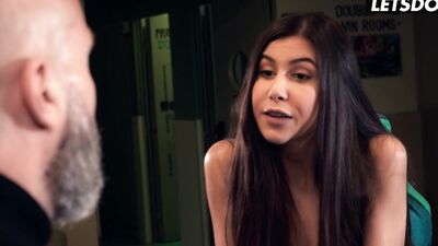 Anya Krey Seduces Her Roommate Into Crazy Fuck - HORNY HOSTEL
