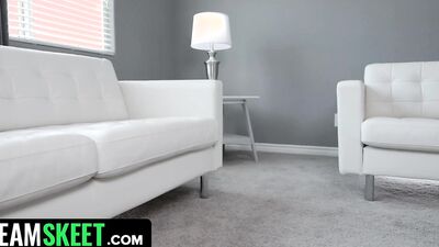 Horny Stepdad Tells Bodacious Babysitter He's Been Dreaming Of Banging Her Tight Little Pussy