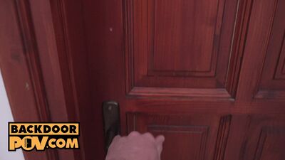 POV - Sasha Sparrow Is a Dirty Anal Slut at New Years Party