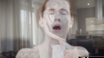 5KPORN Pale Redhead Kaira Love