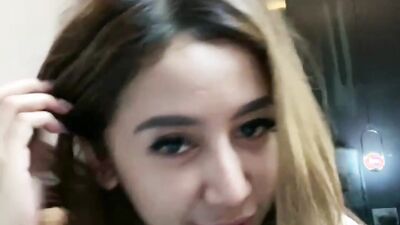 Horny indonesian girl caught masturbate in apartment
