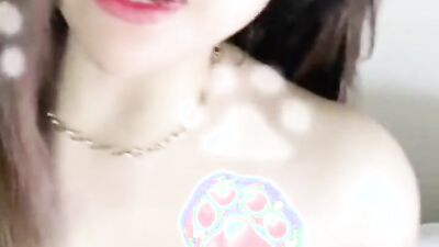 Nindy, the orgasm lover, is playing with her clitoris