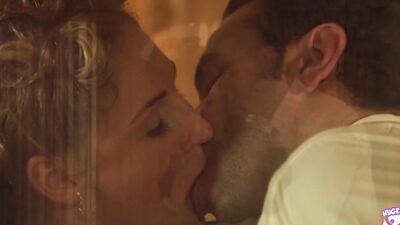 His Stunning Small Breasted Maid Came to Him and Then He Cum on Her Face