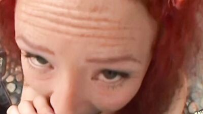 Redhead Audrey Hollander opens her heart and asshole to her sex crazed hung stud