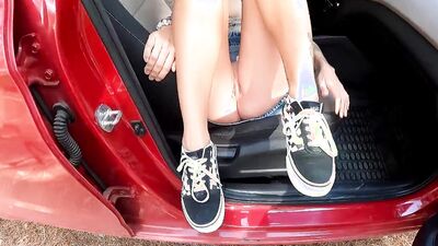 Stepsister Sucked Me off and Let Me Fuck Her Ass in the Mountains.