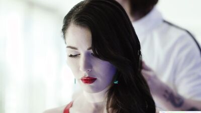 Cyber Space HOT AF Redhead Gets Cyber Fucked Hard