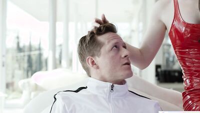 Cyber Space HOT AF Redhead Gets Cyber Fucked Hard