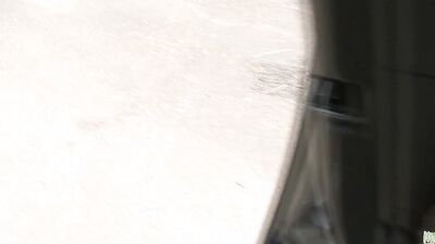 Maya Hills is a blonde with small tits who is picked up from the sidewalk