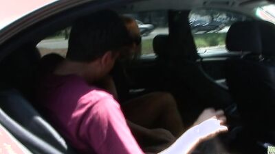 Maya Hills is a blonde with small tits who is picked up from the sidewalk