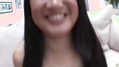 Passionate pussy eating and intense banging make the stunning Asian brunette Kiwi Ling squirt uncont