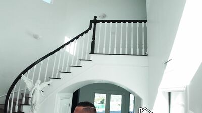 HouseHumpers Horny Homeowner with Big Tits Fucks Two Property Investors at Once
