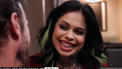 Latina Xwife Karen lets fan roleplay his biggest fantasy