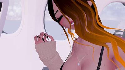 VR Lewd ASMR Roleplay - ???? Fucking Your Mommy Girlfriend In Secret On An Airplane ✈️