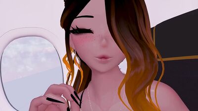 VR Lewd ASMR Roleplay - ???? Fucking Your Mommy Girlfriend In Secret On An Airplane ✈️