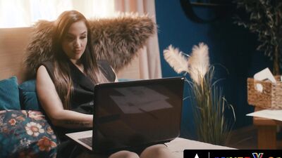 MIXEDX - New Cute Apprentice Amirah Adara Fucks With Her Hot Vampire Master Alyssa Bounty
