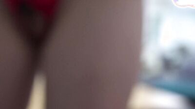 Sweet and sexy amateur Angel Windell sucks and milks cock before riding hard