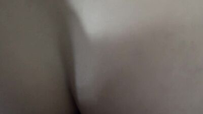 Sweet and sexy amateur Angel Windell sucks and milks cock before riding hard