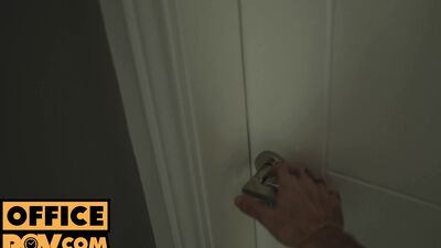 POV - Squealing anal slut Ruby Shades is your personal sub
