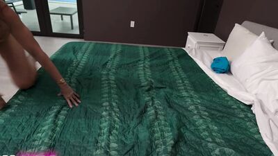 Wife & Stepdaughter STUCK Under The Bed! Only ANAL Sets Them Free