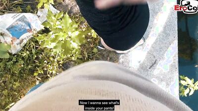 German student picked up on the street for sex