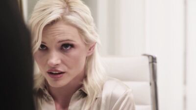 21 SEXTURY - Naughty Blonde Zazie Skymm Fucks With Her Coworker After Peeing On Herself