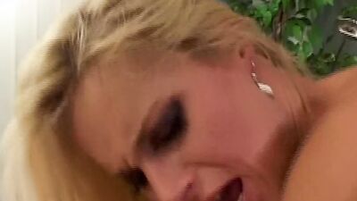 Horny Nikki Sunv gets her pussy and ass fucked by two cocks