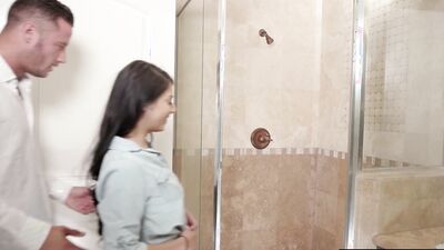 NURU MASSAGE - Gorgeous Masseuse Gina Valentina Is Going To Fuck Her Next Client At His Place
